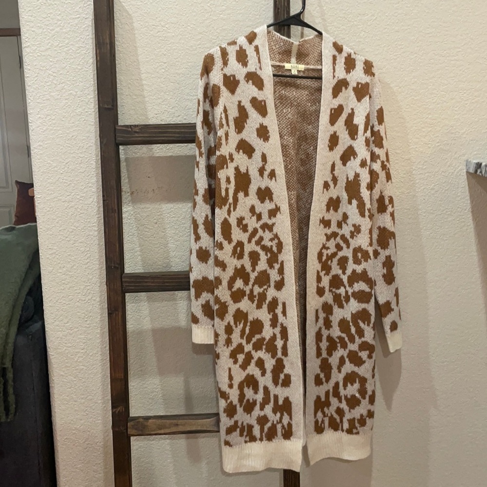Leopard cardigan
